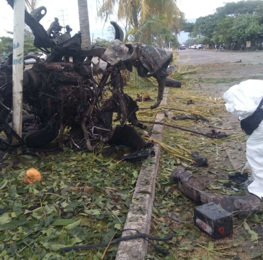 Qué Pasó en Michoacán Aumenta a 12 los Lesionados por Explosión de Coche Bomba en Coahuayana