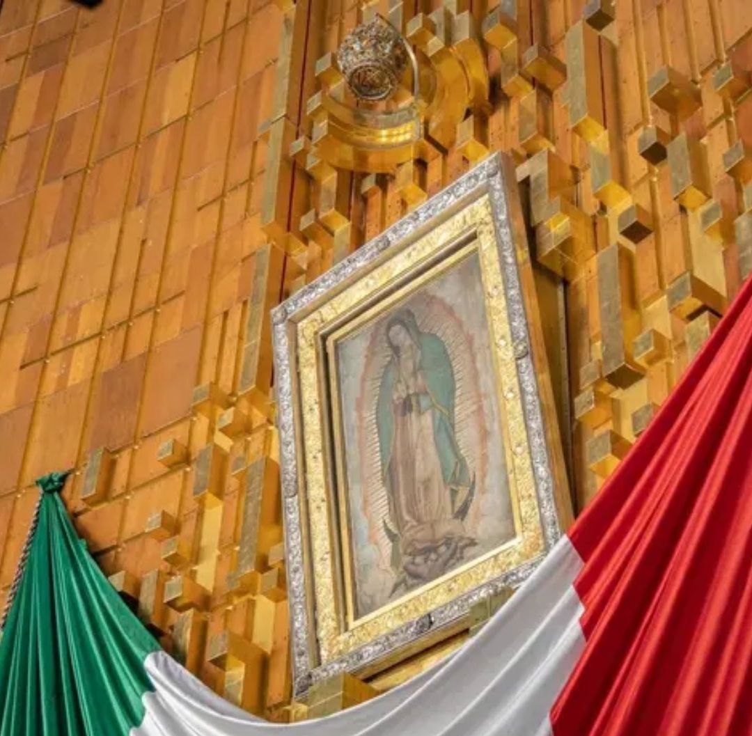 Qué Elementos Hay en Imagen de Virgen de Guadalupe en Basílica de CDMX