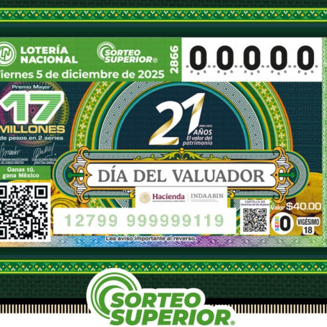 Resultados Lotería Nacional hoy 5 de diciembre 2025 números ganadores del Sorteo Superior 2866