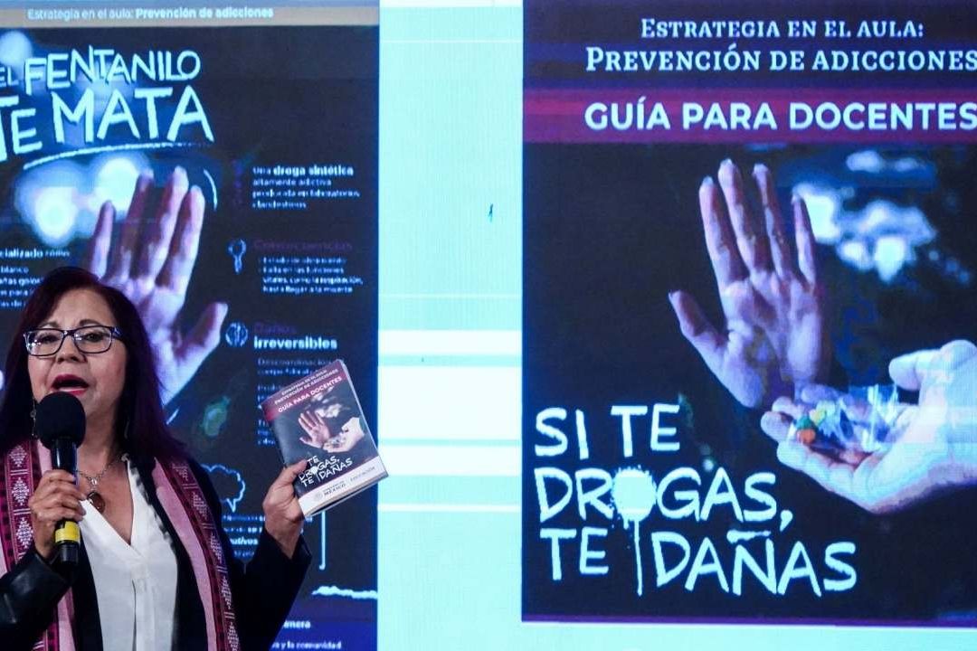 La SEP anunció la campaña contra las drogas para secundarias y preparatorias