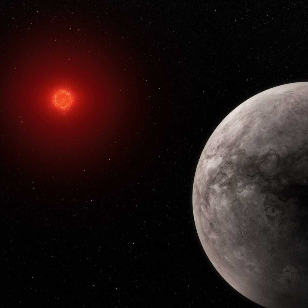 Ilustración de TRAPPIST-1b