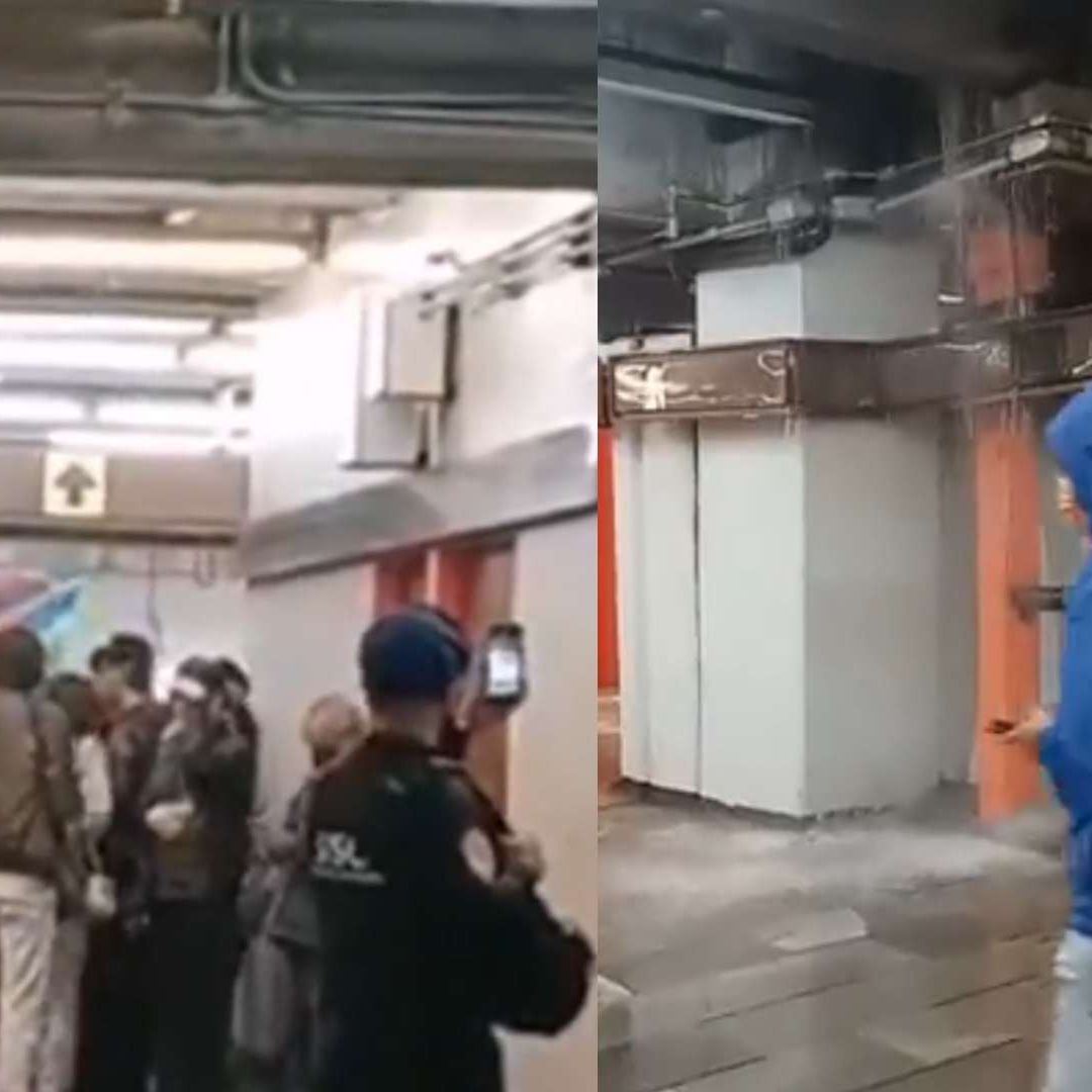 Metro CDMX: Fuertes lluvias causan filtraciones en Línea 9