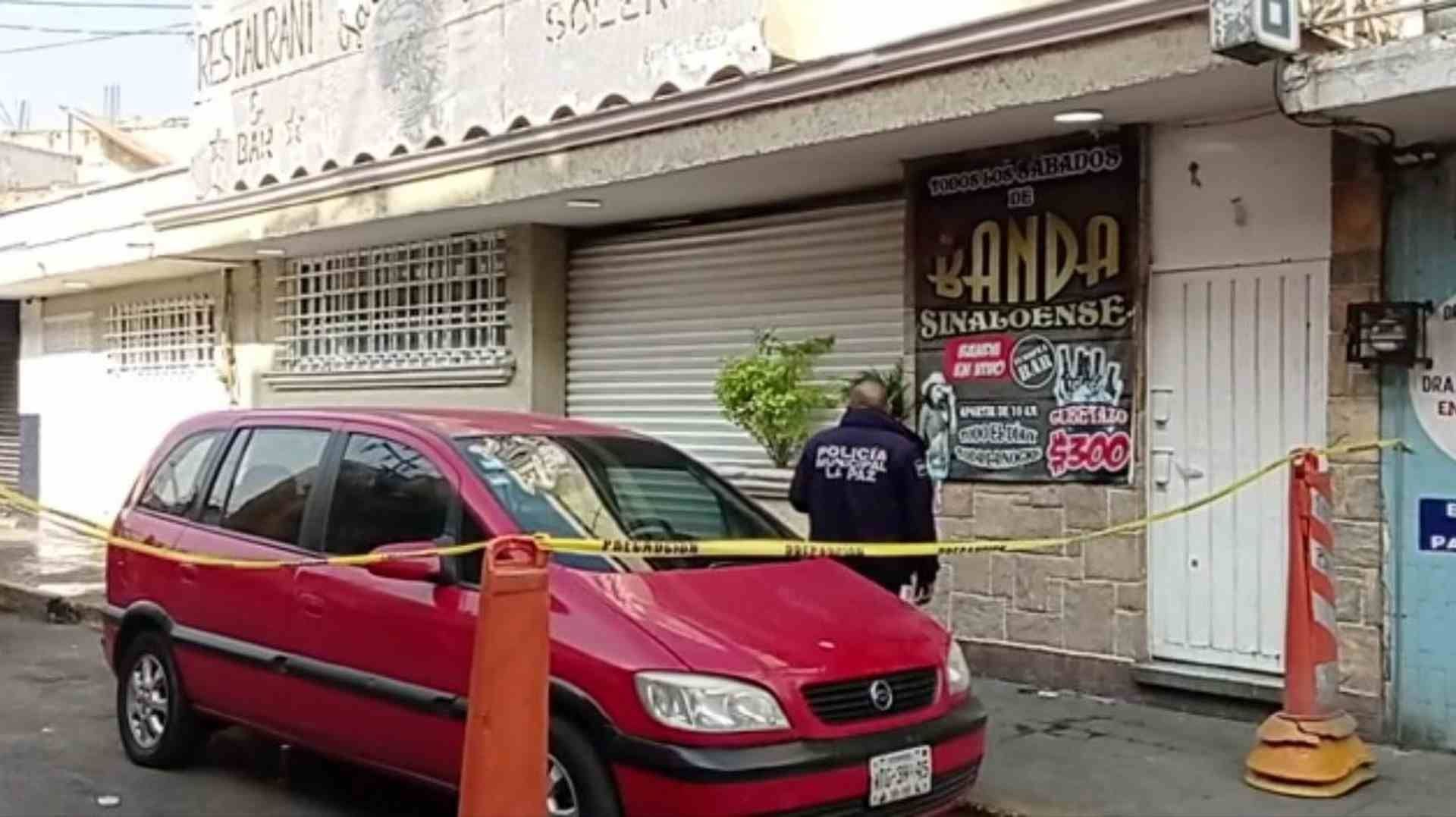 Balacera en La Paz deja 6 Lesionados, a un Costado de Palacio Municipal