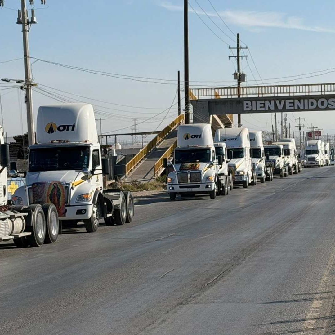 Camioneros Realizan Desfile en Ciudad Juárez para Agradecer a la Virgen de Guadalupe