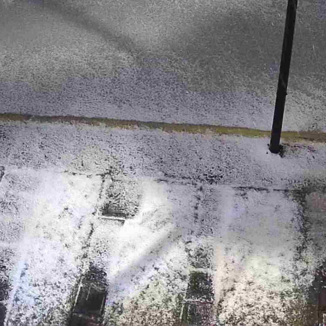 Intensa Granizada Sorprende a Habitantes de Toluca