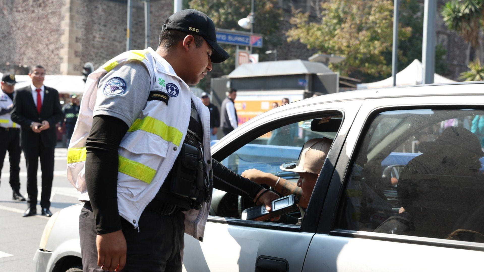 Policías de tránsito.
