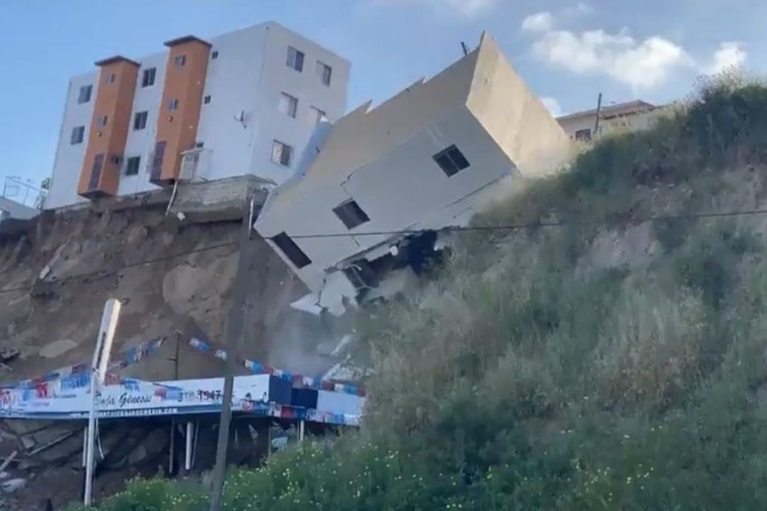 El otro edificio que también está en riesgo de colapsar