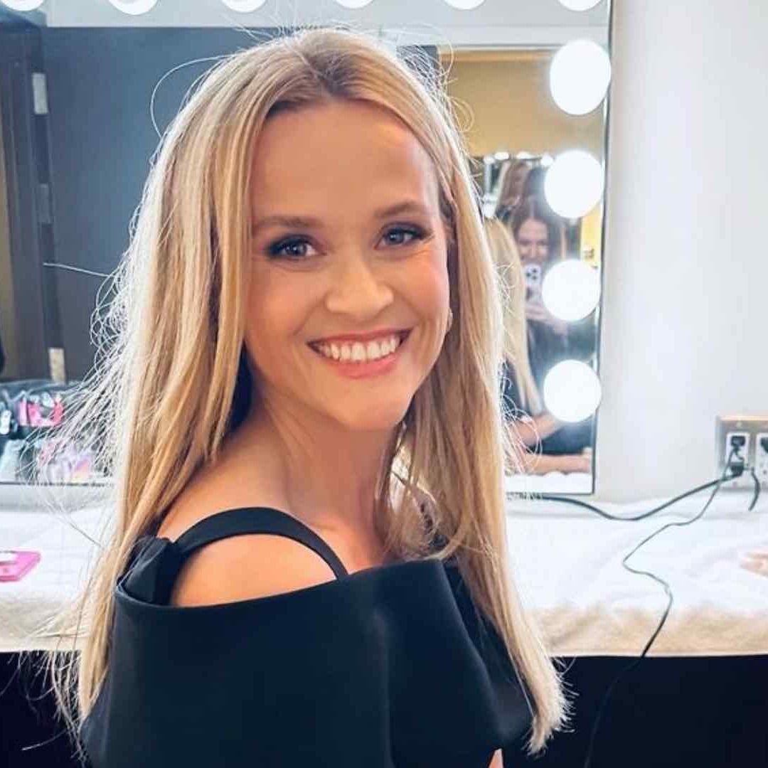 Reese Witherspoon en un camerino