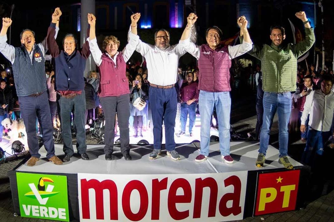 Comienza Delfina Gómez Campaña por el Edomex en Texcoco