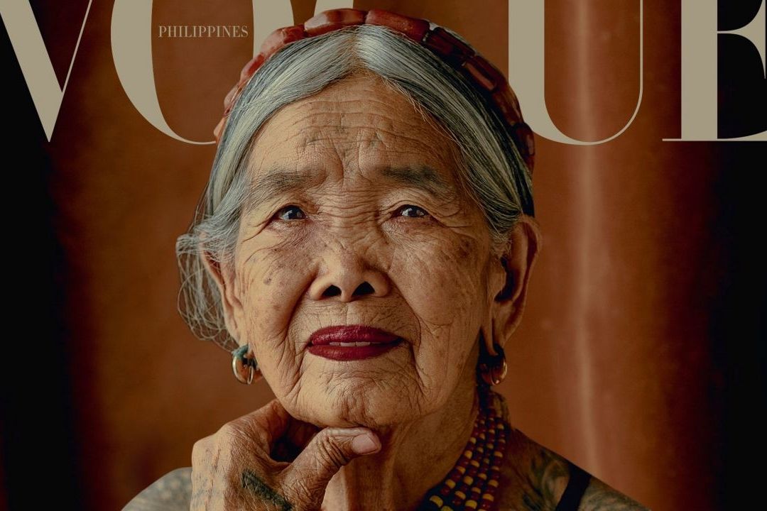 La tatuadora filipina Apo Whang-Od es la portada de Vogue Filipinas más longeva; tiene 106 años