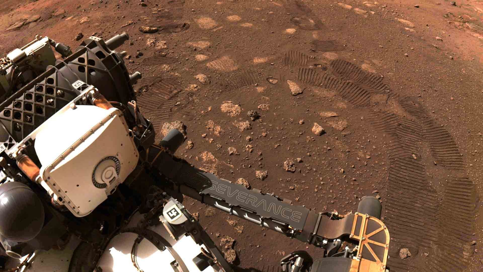 El rover Perseverance de la NASA tomó una muestra de la superficie de Marte que se cree era un río