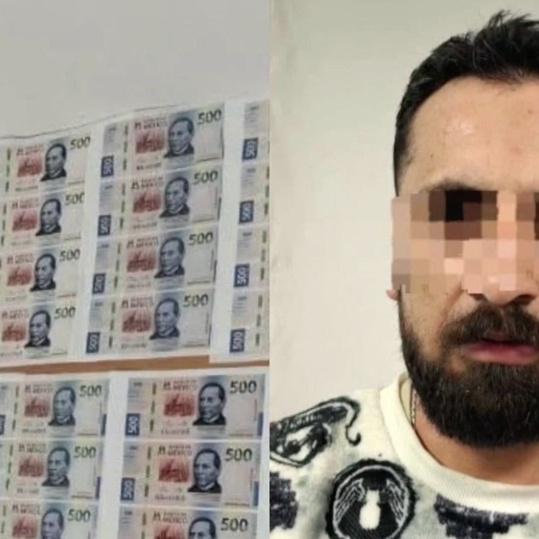 Detienen a Hombre con Identificaciones Falsas y Billetes Apócrifos en Delicias