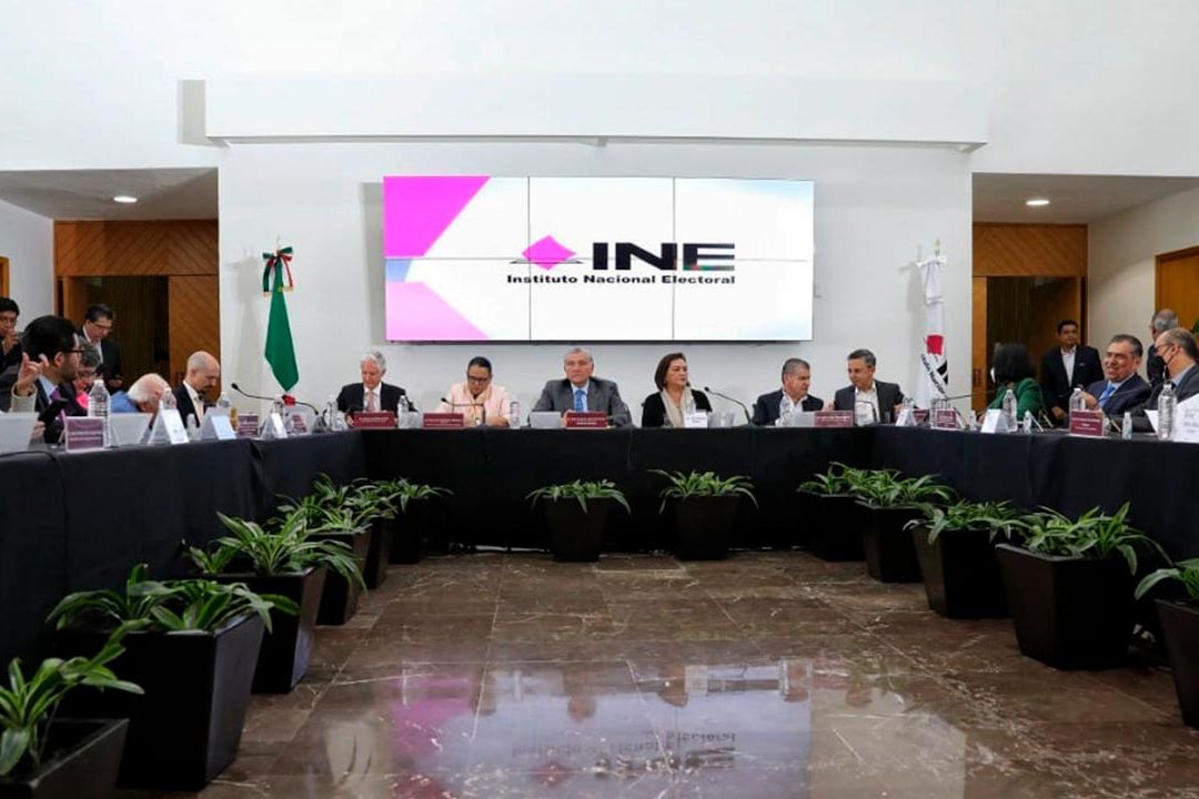 Reunión en el INE sobre proceso electoral en Edomex y Coahuila