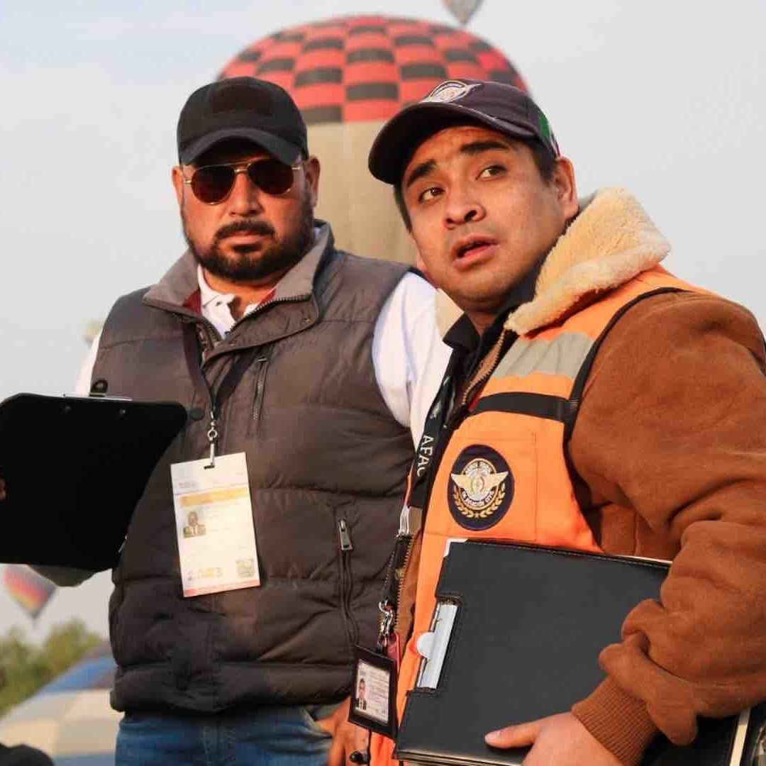 Verificaciones a globos aerostáticos en Teotihuacán