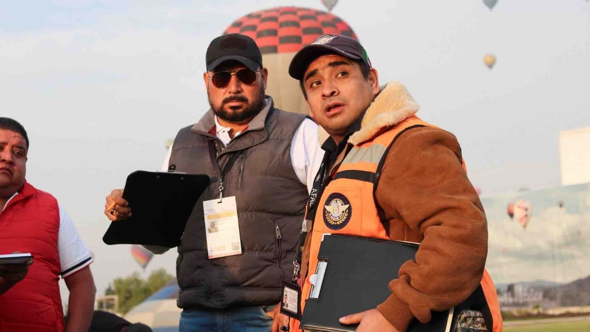 Verificaciones a globos aerostáticos en Teotihuacán