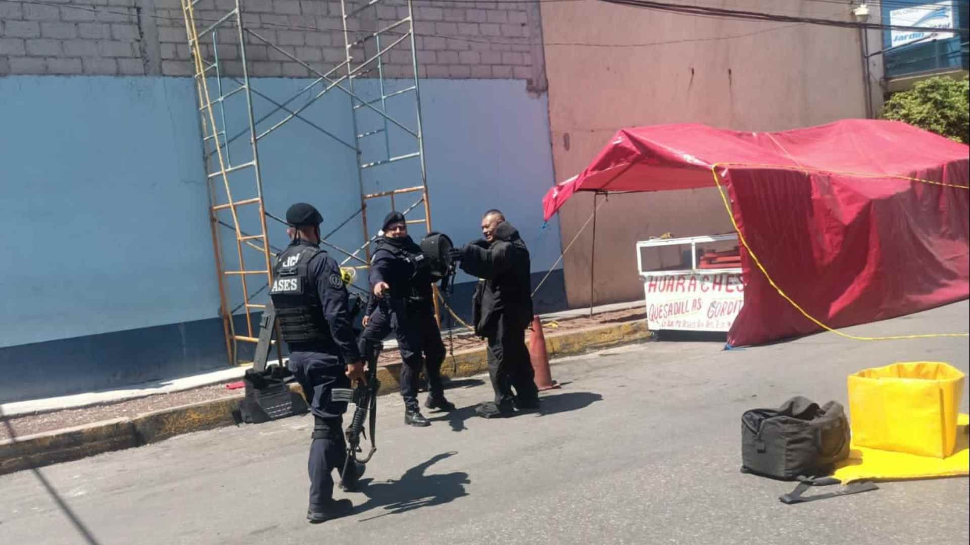 Equipo antibombas acudió por la granada