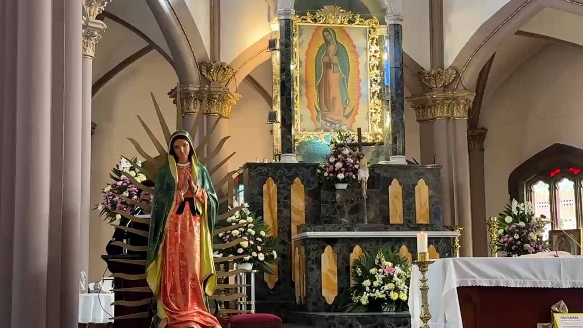 Anuncian Horarios de Misas y Cierres Viales en Santuario de Guadalupe en Saltillo