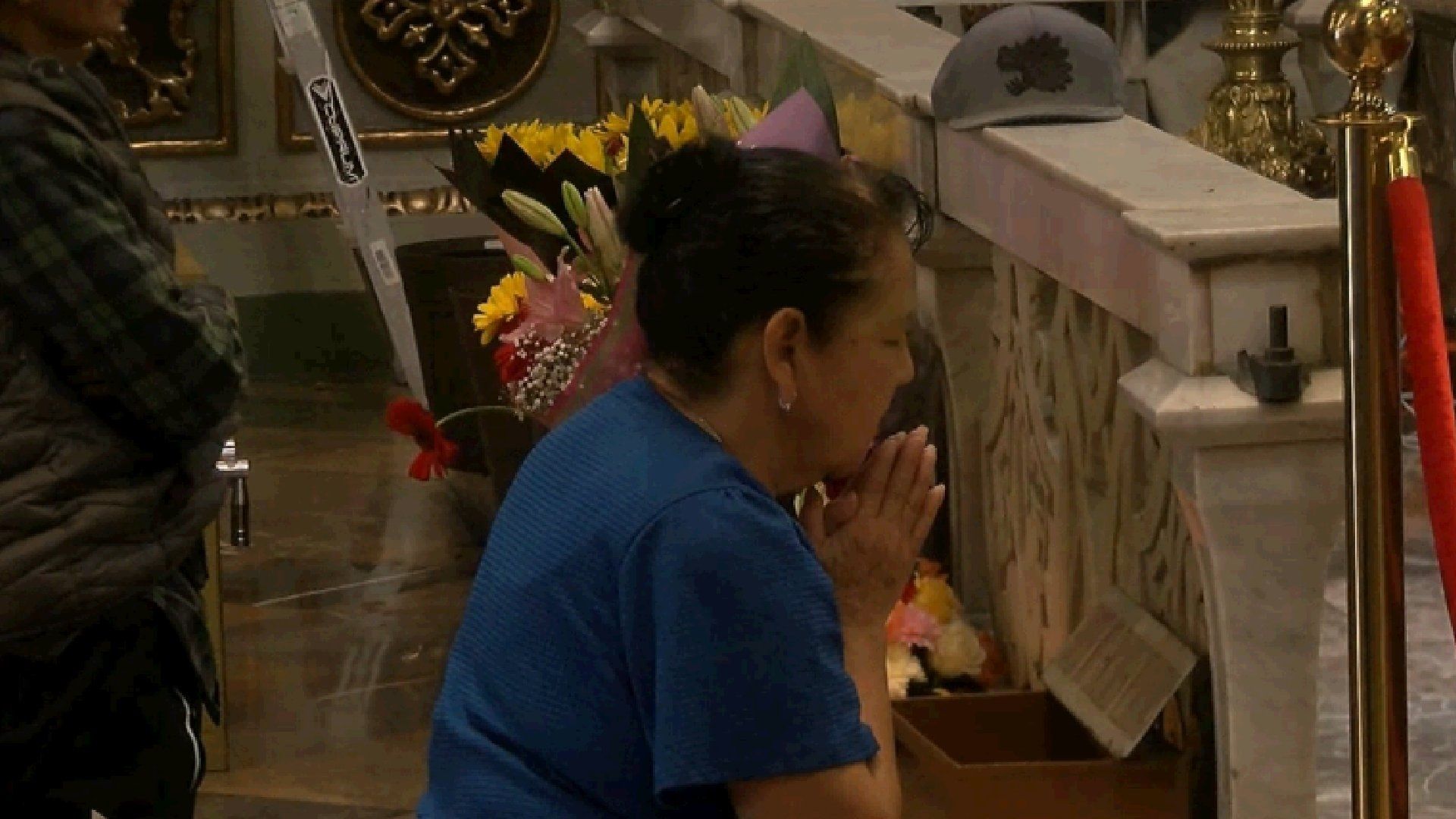 Gloria le pidió a la Virgen de Guadalupe que le concediera el milagro para salvar a su nieto