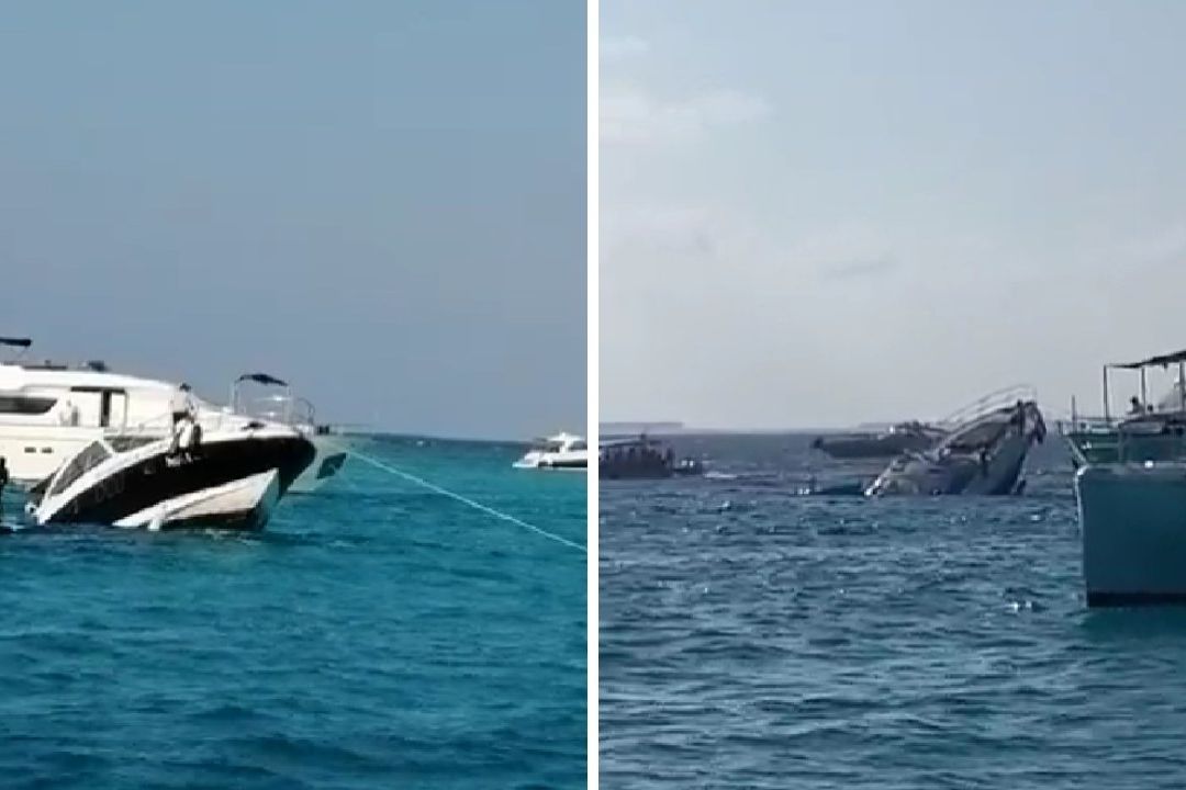 Yate se Hunde en Isla Mujeres, Quintana Roo, con 15 Pasajeros a Bordo