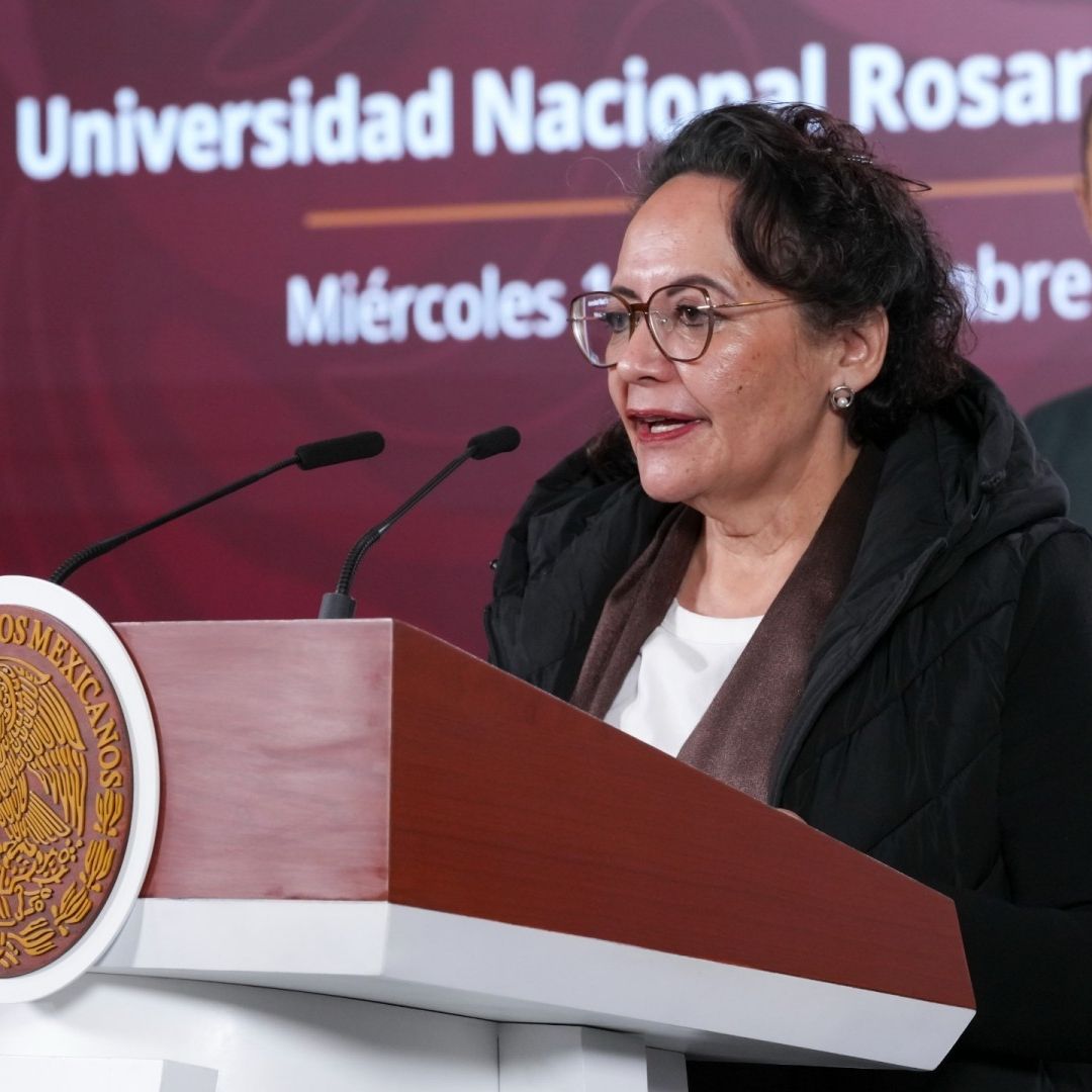 Alma Xóchitl Herrera Márquez, rectora de la Universidad Rosario Castellanos