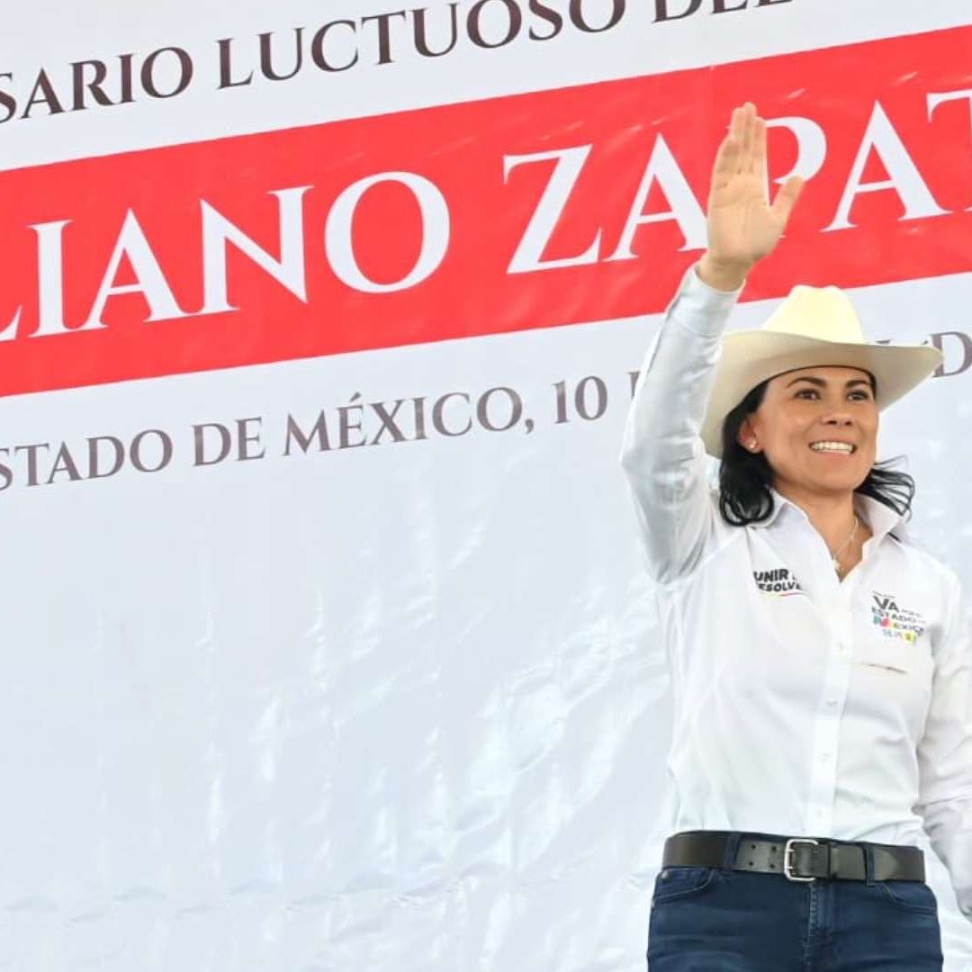 Alejandra del Mora, candidata a la gubernatura del edomex