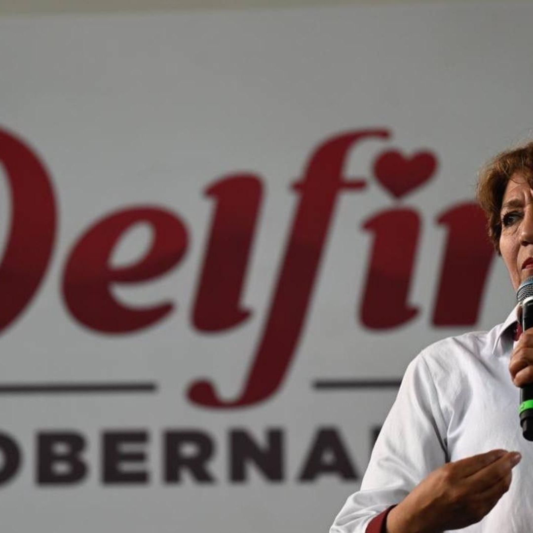 Delfina Gómez, candidata al gobierno del Edomex