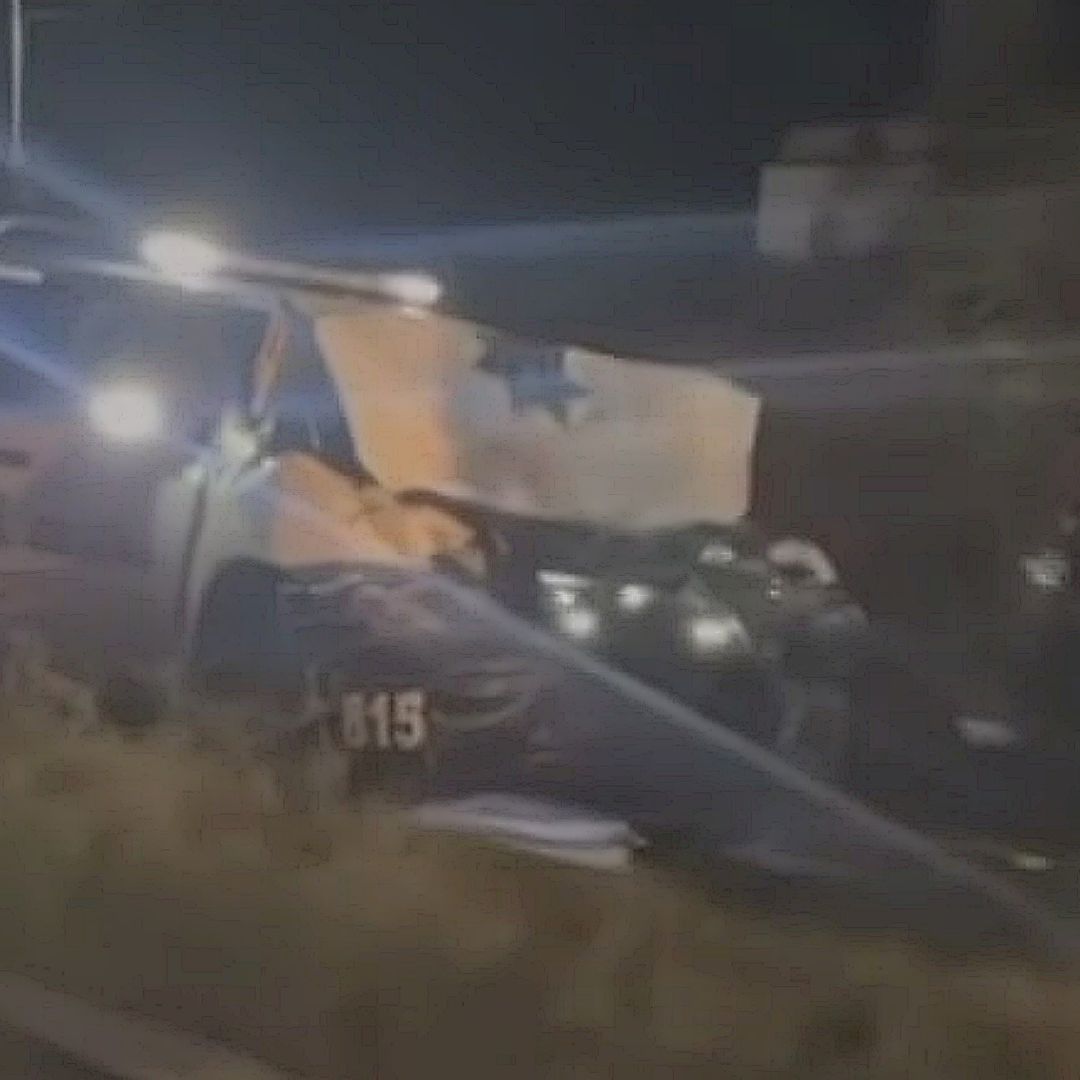 El choque ocurrió en la carretera federal Zihuatanejo-Lázaro Cárdenas. Foto: Captura de pantalla