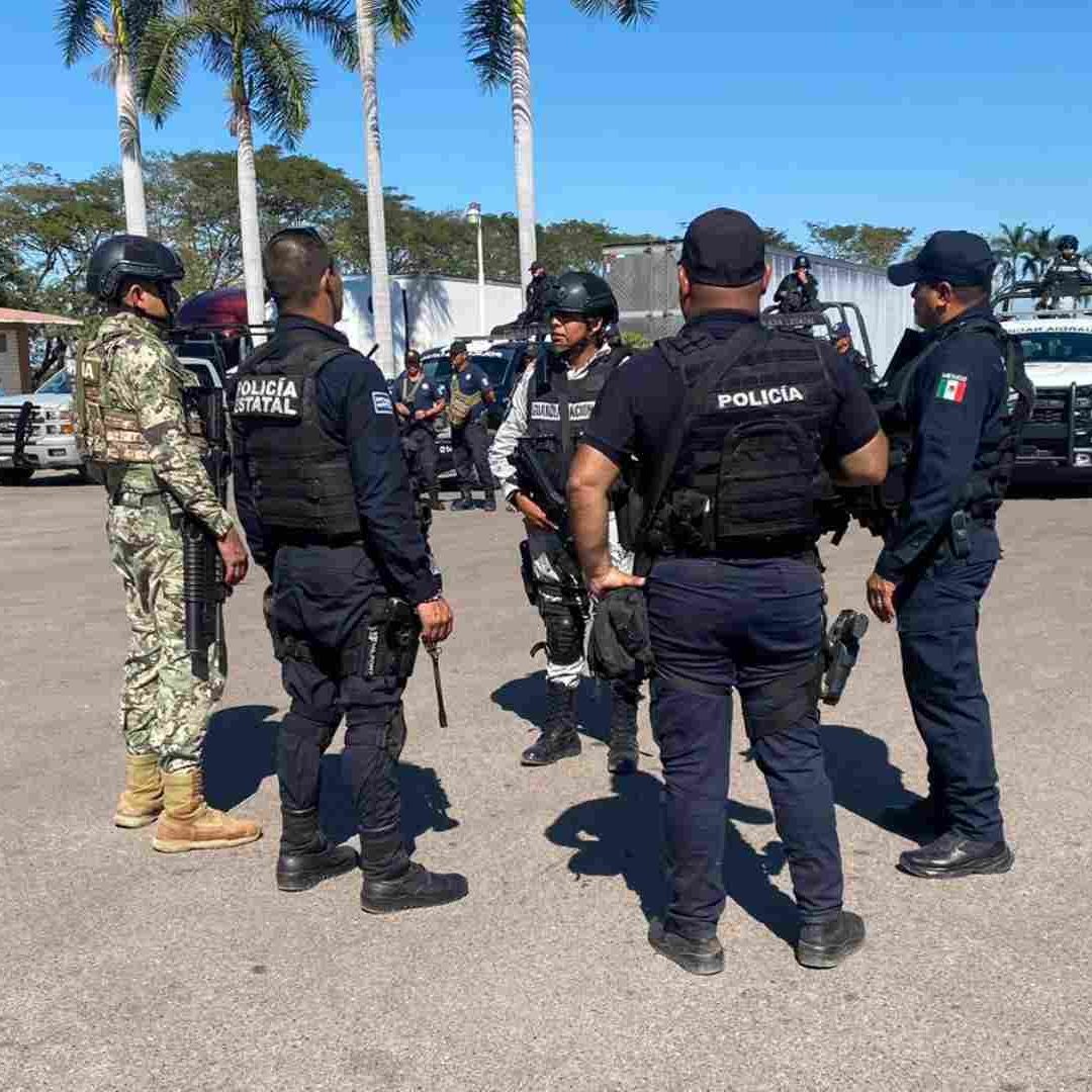 Operativo de seguridad en Nayarit