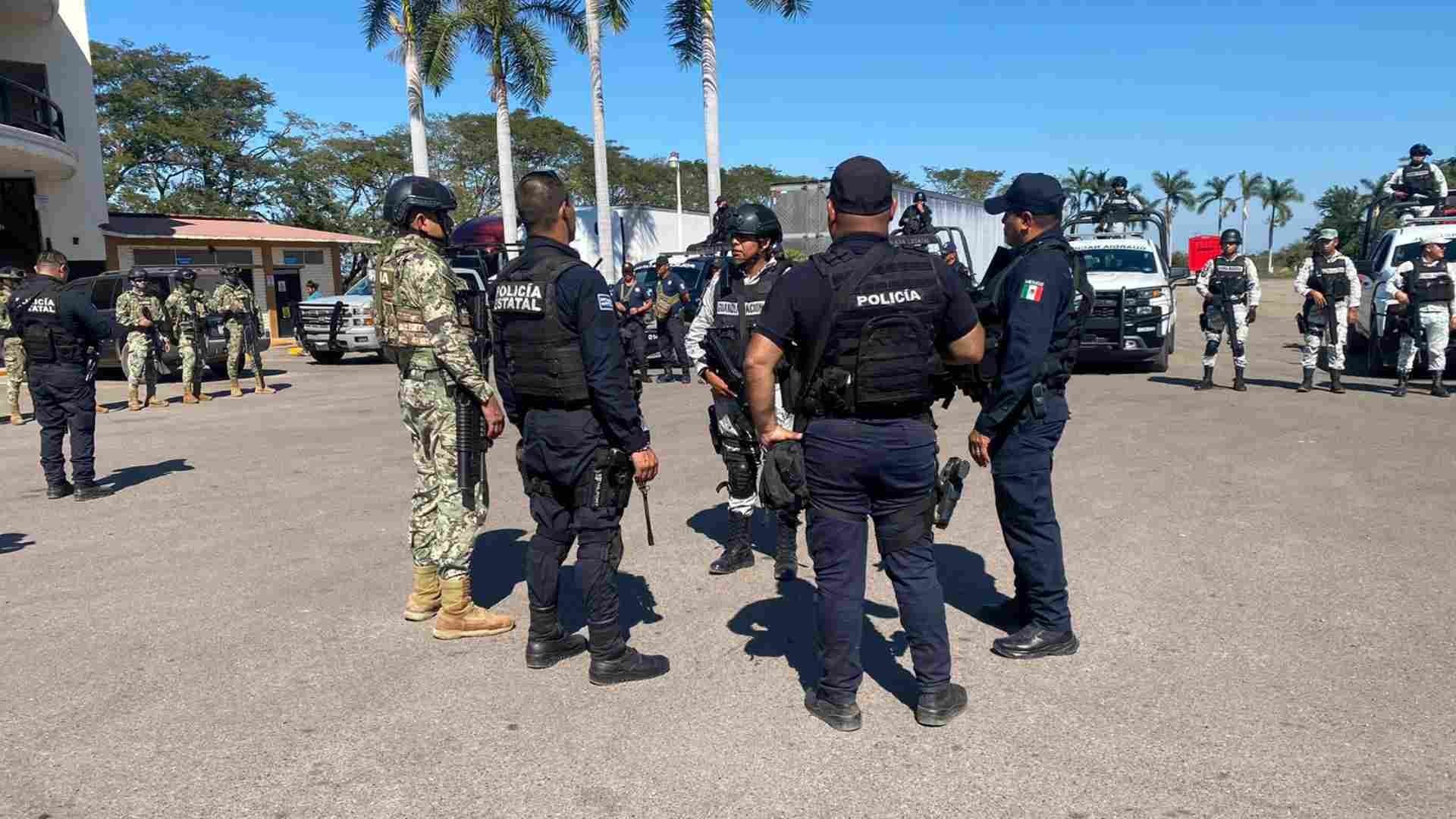 Operativo de seguridad en Nayarit