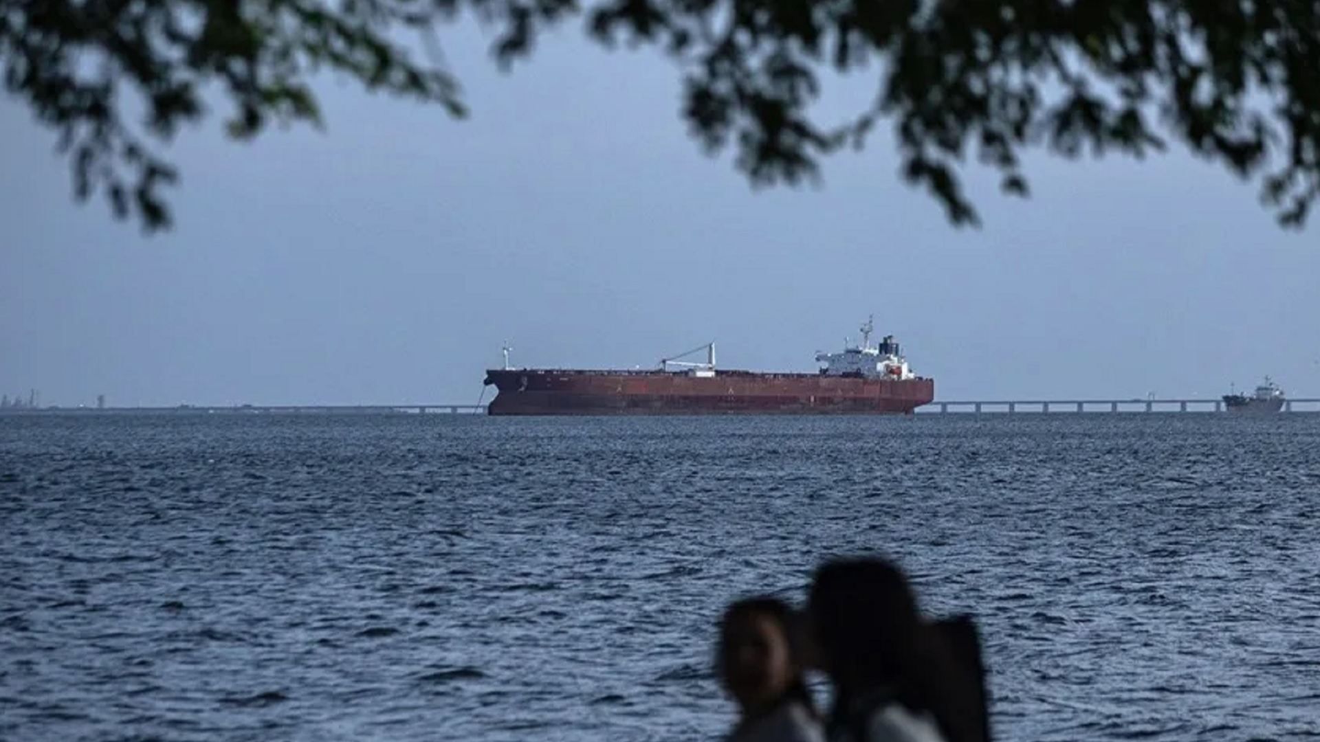 buque petrolero, en Maracaibo (Venezuela)