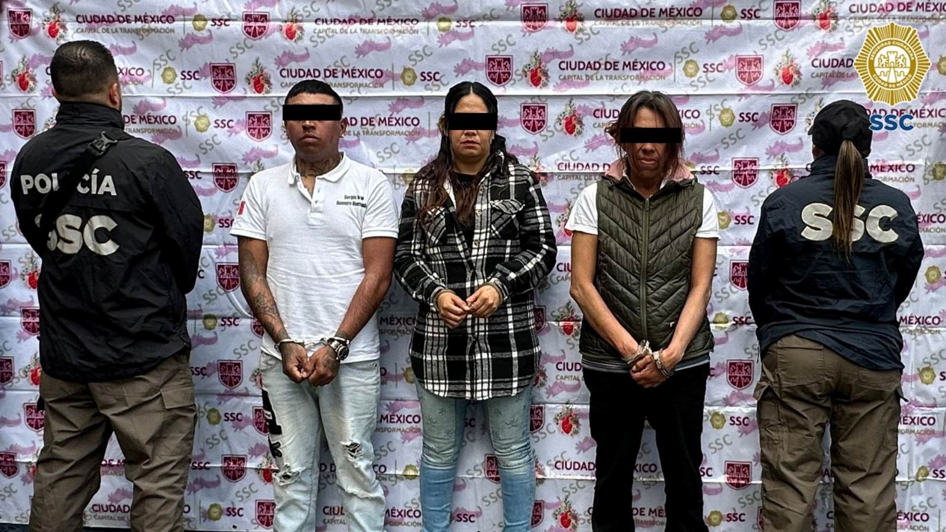 Extorsionadores detenidos integrantes de Los Negros