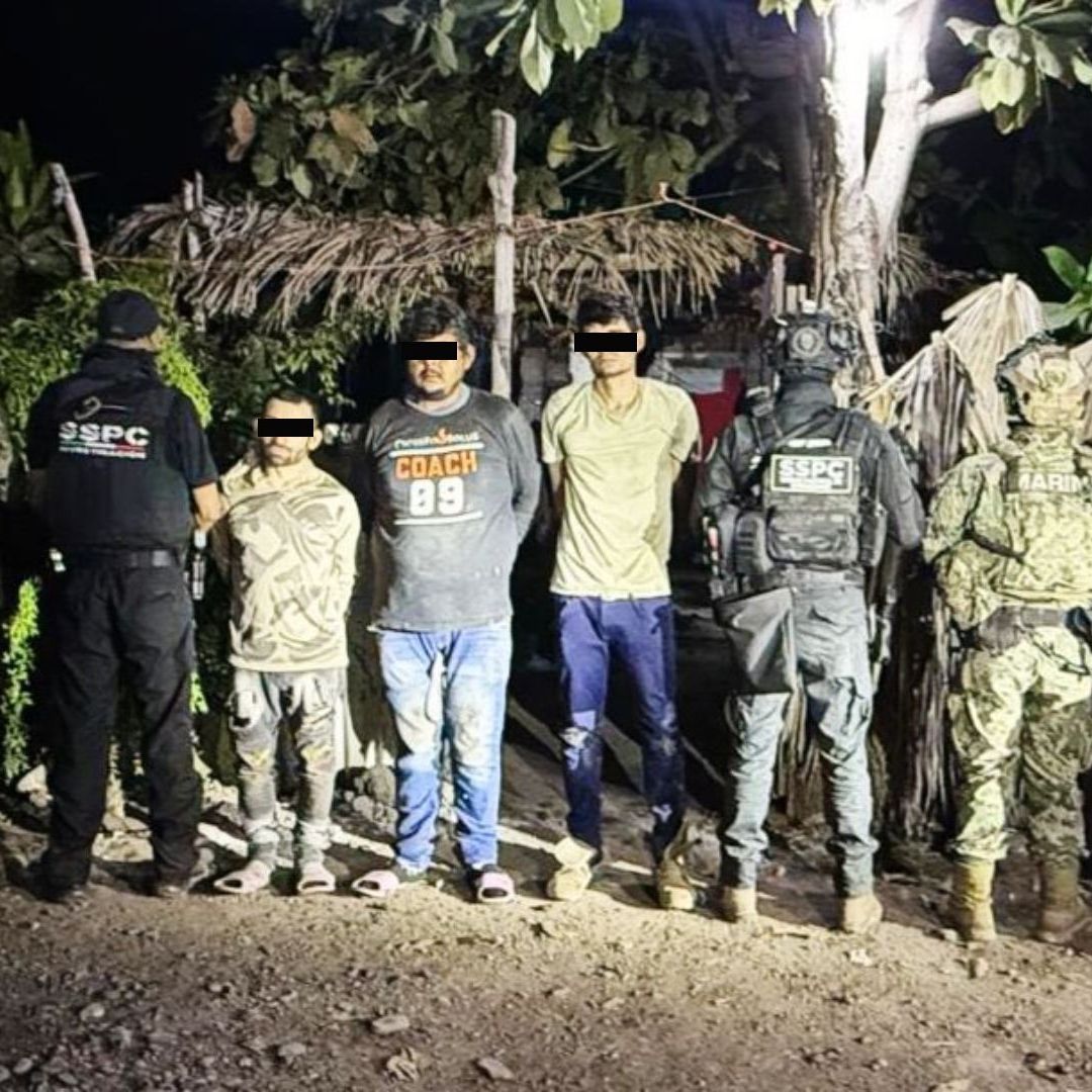 Detienen a Integrantes de Célula Vinculada a Extorsiones contra Limoneros, en Apatzingán