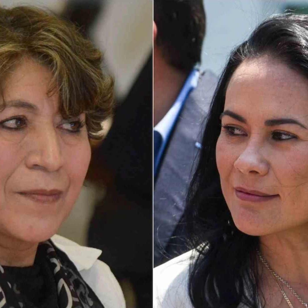 Delfina Gómez y Alejandra del Mora, candidatas al gobierno del Edomex