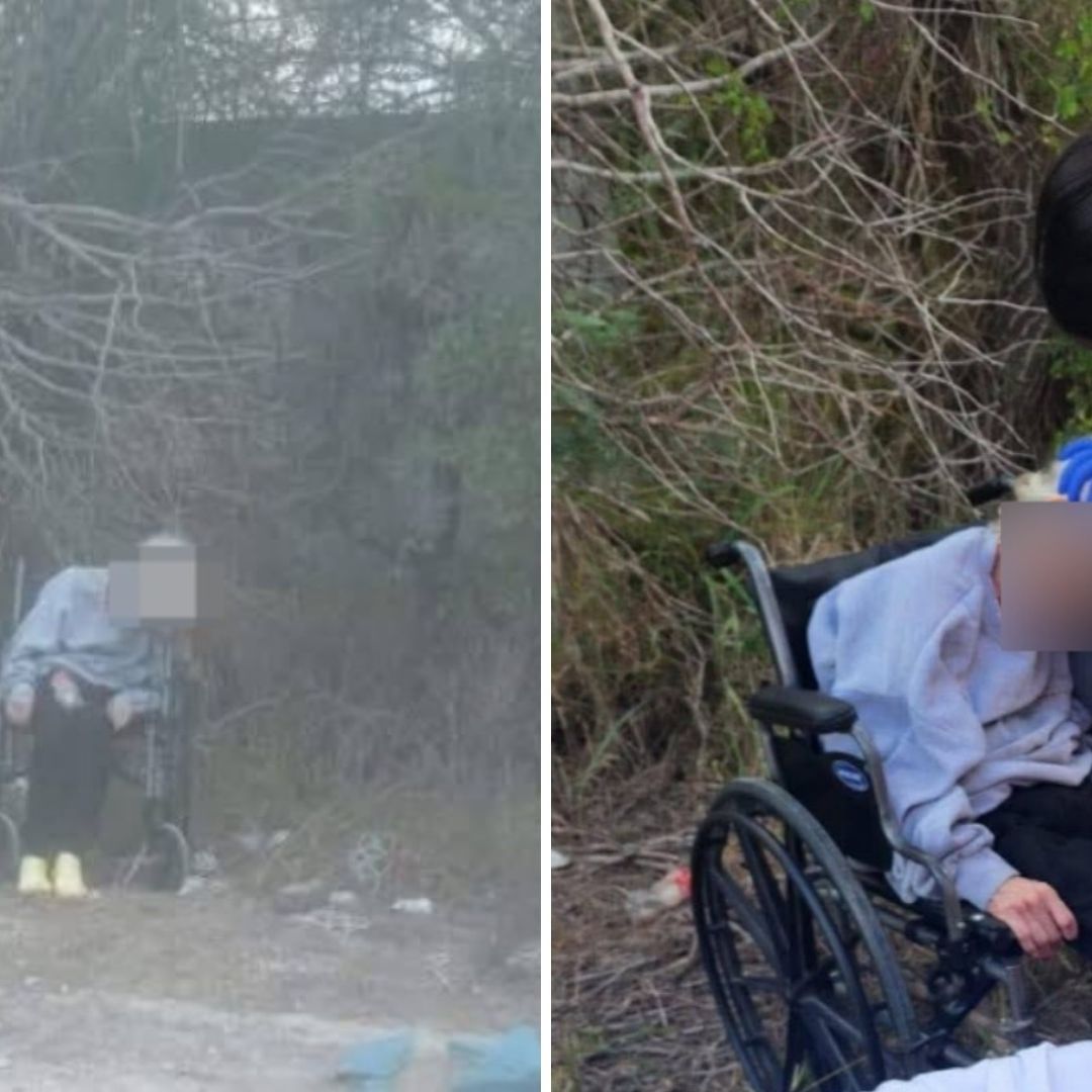 Abandonan a Adulta Mayor en Silla de Ruedas en Carretera de Matamoros, Tamaulipas