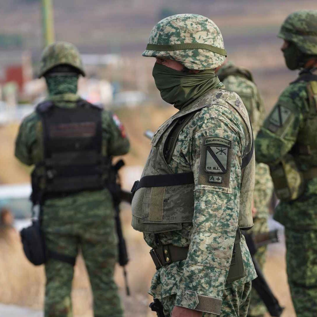 Operativo de seguridad en Michoacán