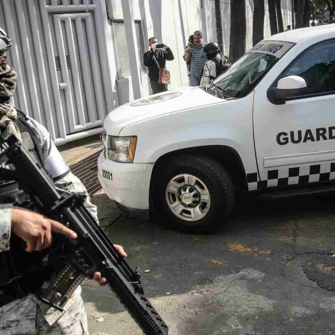 Operativo de la Guardia Nacional en CDMX