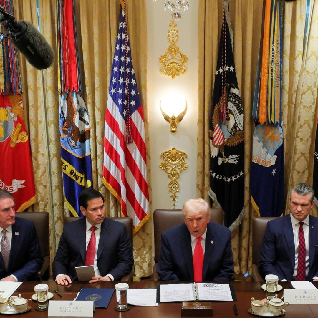 Donald Trump en reunión con su Gabinete, en la Casa Blanca, el 2 de diciembre de 2025