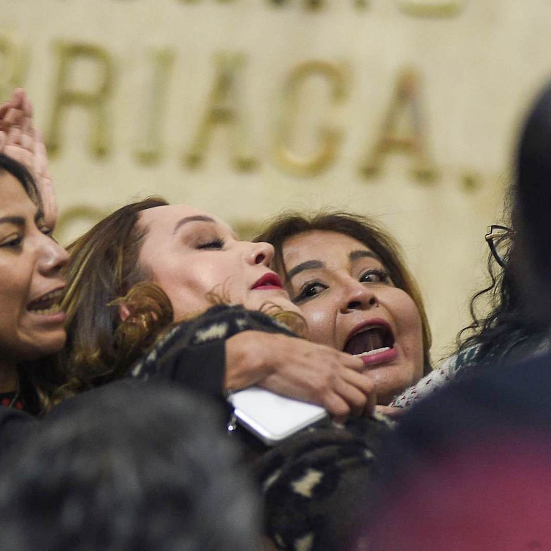 Pelea en el Congreso de la CDMX el 15 de diciembre de 2025. Foto: Cuartoscuro