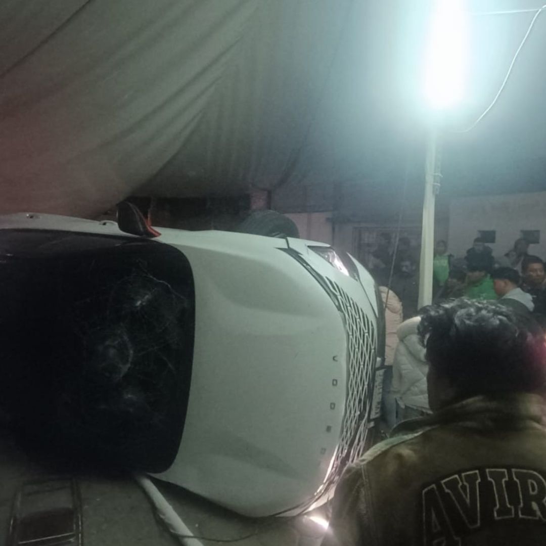 Atropellan a Varias Personas en Una Posada en Tlaxcala.