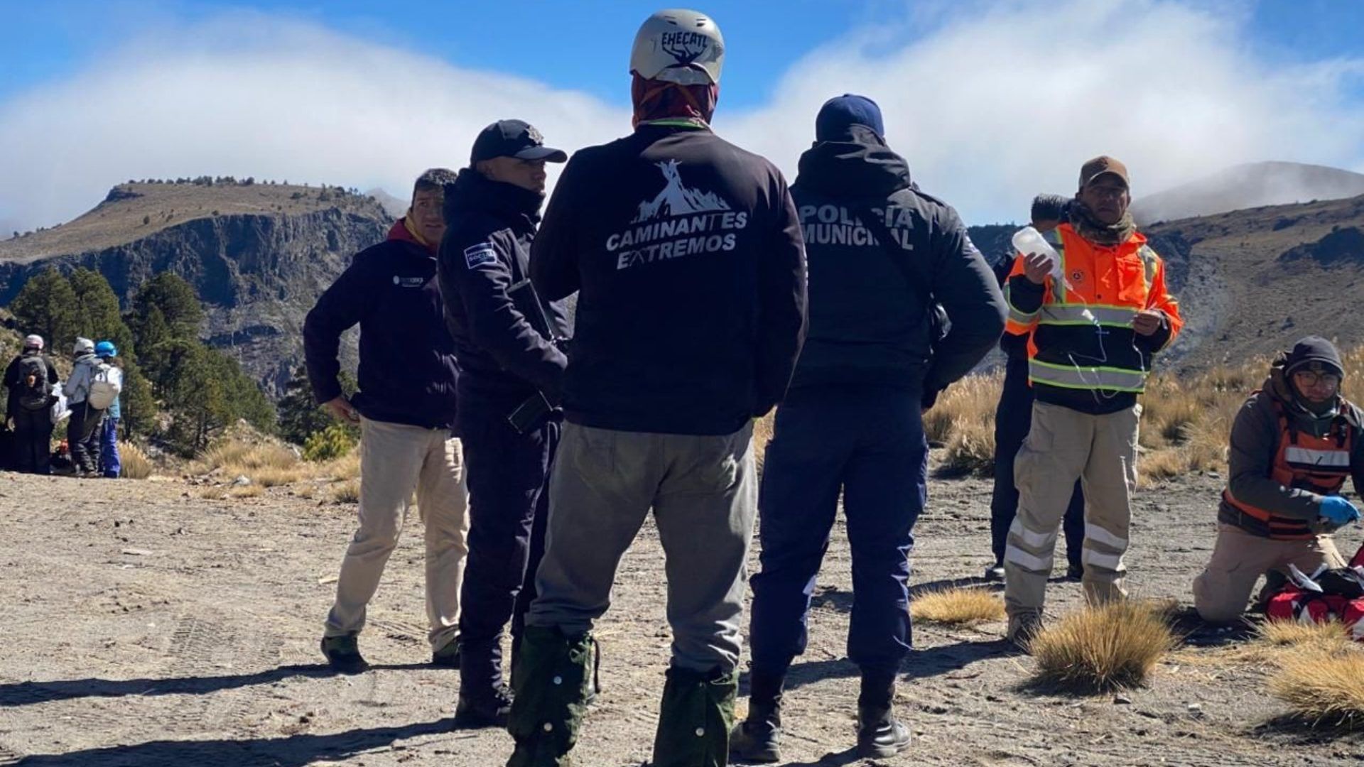 Diez Alpinistas San Luis Potosí Extraviados Rescatados Volcán Citlatépetl Tlachichuca Puebla