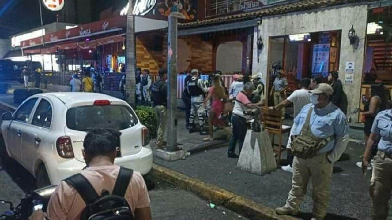 Balaceras en Bares de Acapulco Dejan 7 Heridos