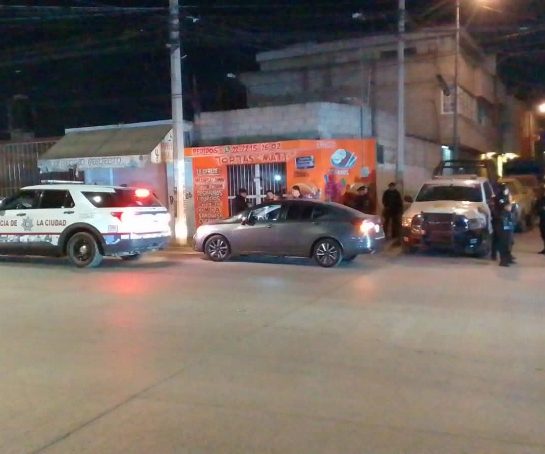 Dos Muertos y Un Lesionado por Balacera en Colonia Jorge Murad Maclud de Puebla