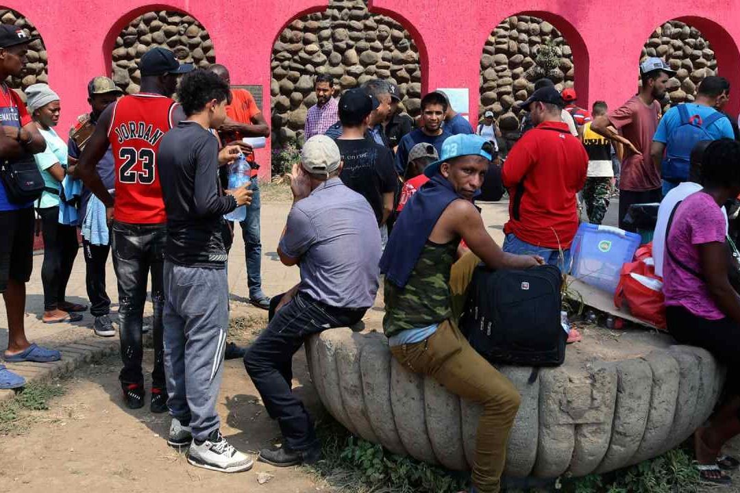 Migrantes Sudamericanos Piden Protección a CNDH México