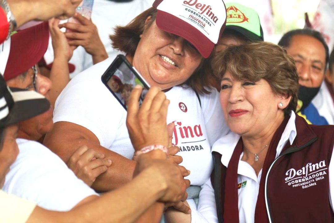 Delfina Gómez promete equilibrar los salarios en el Edomex