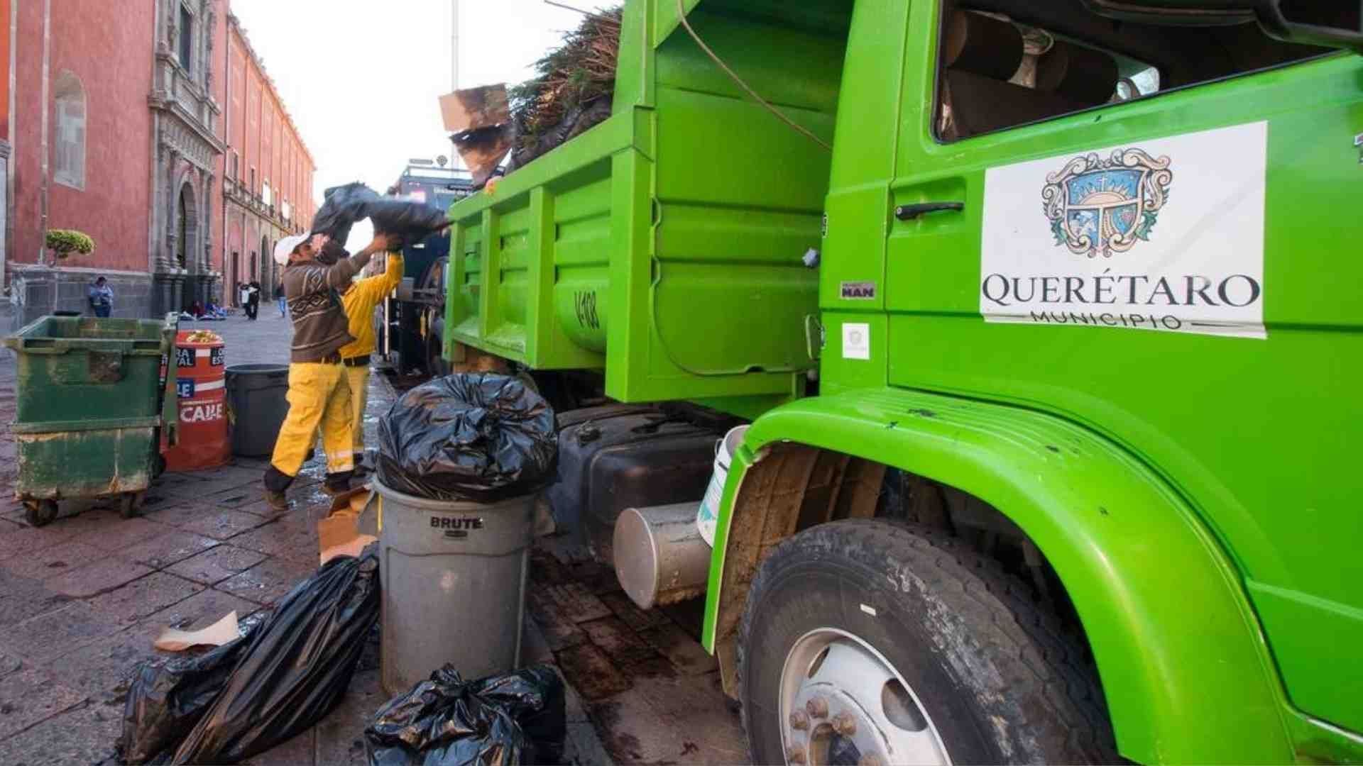 Cambian Horarios de Recolección de Basura en Querétaro