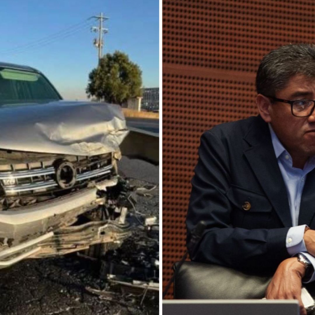 Senador Saúl Monreal Ávila Sufre Aparatoso Accidente en Zacatecas, Regresaba de Posada