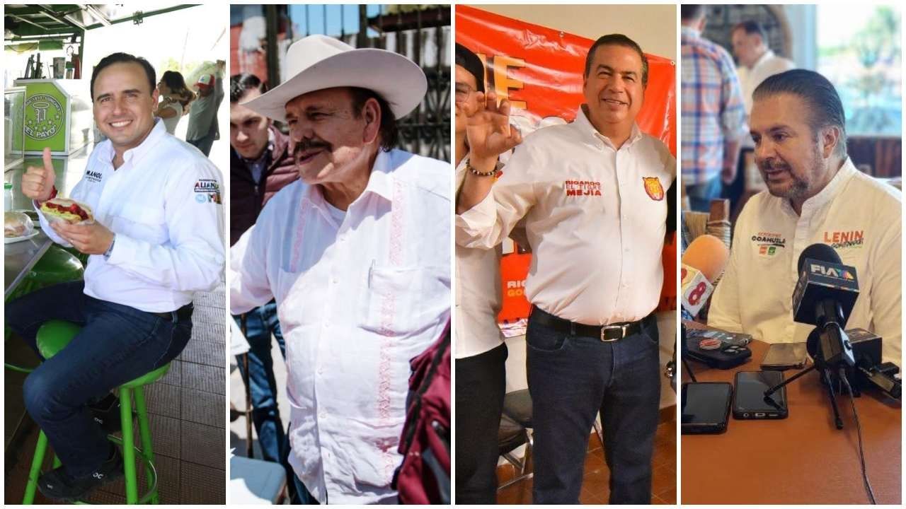 Aspirantes a Gubernatura de Coahuila Continúan Campañas