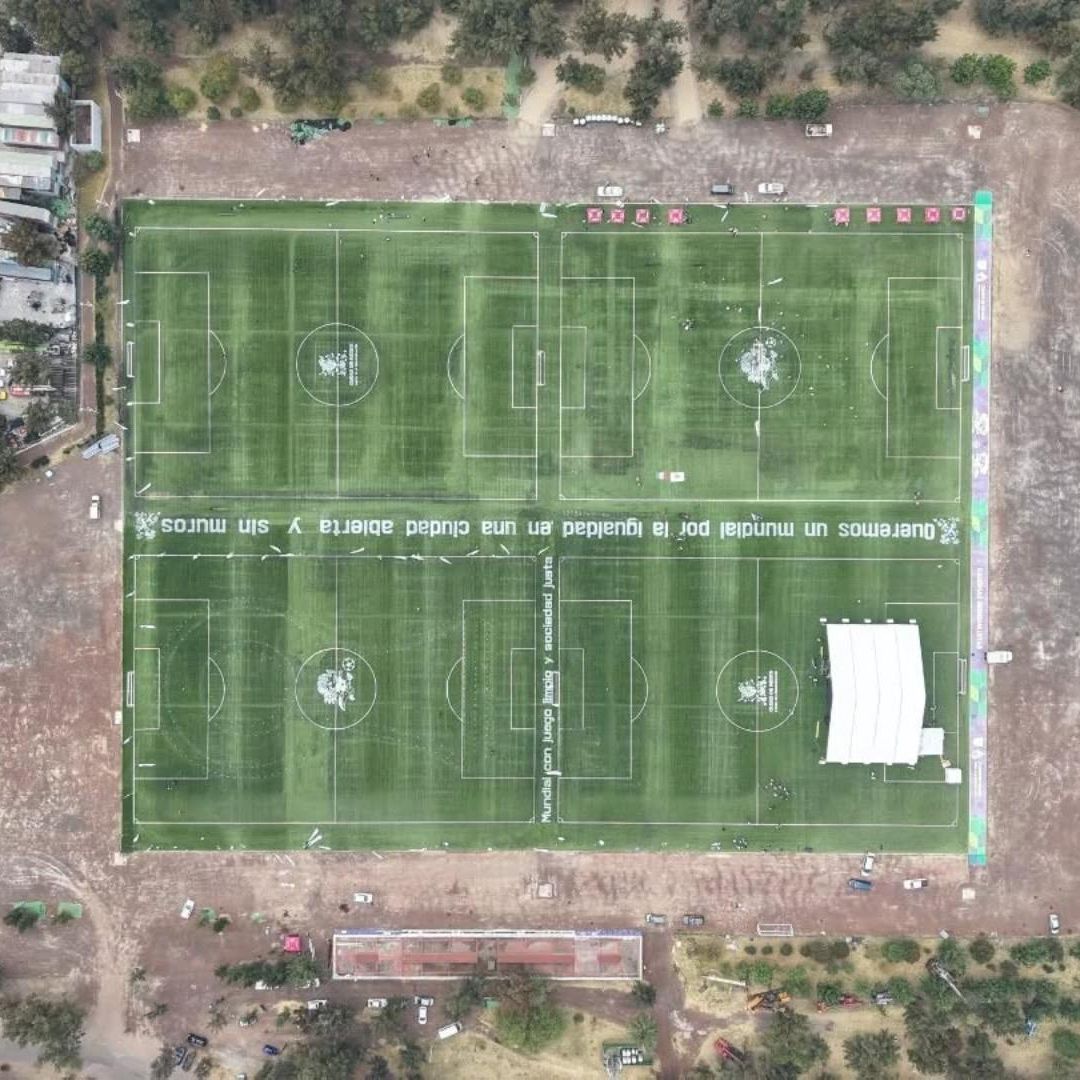 CDMX Construirá y Reparará 500 Canchas de Futbol Rumbo al Mundial 2026; Lista de Colonias
