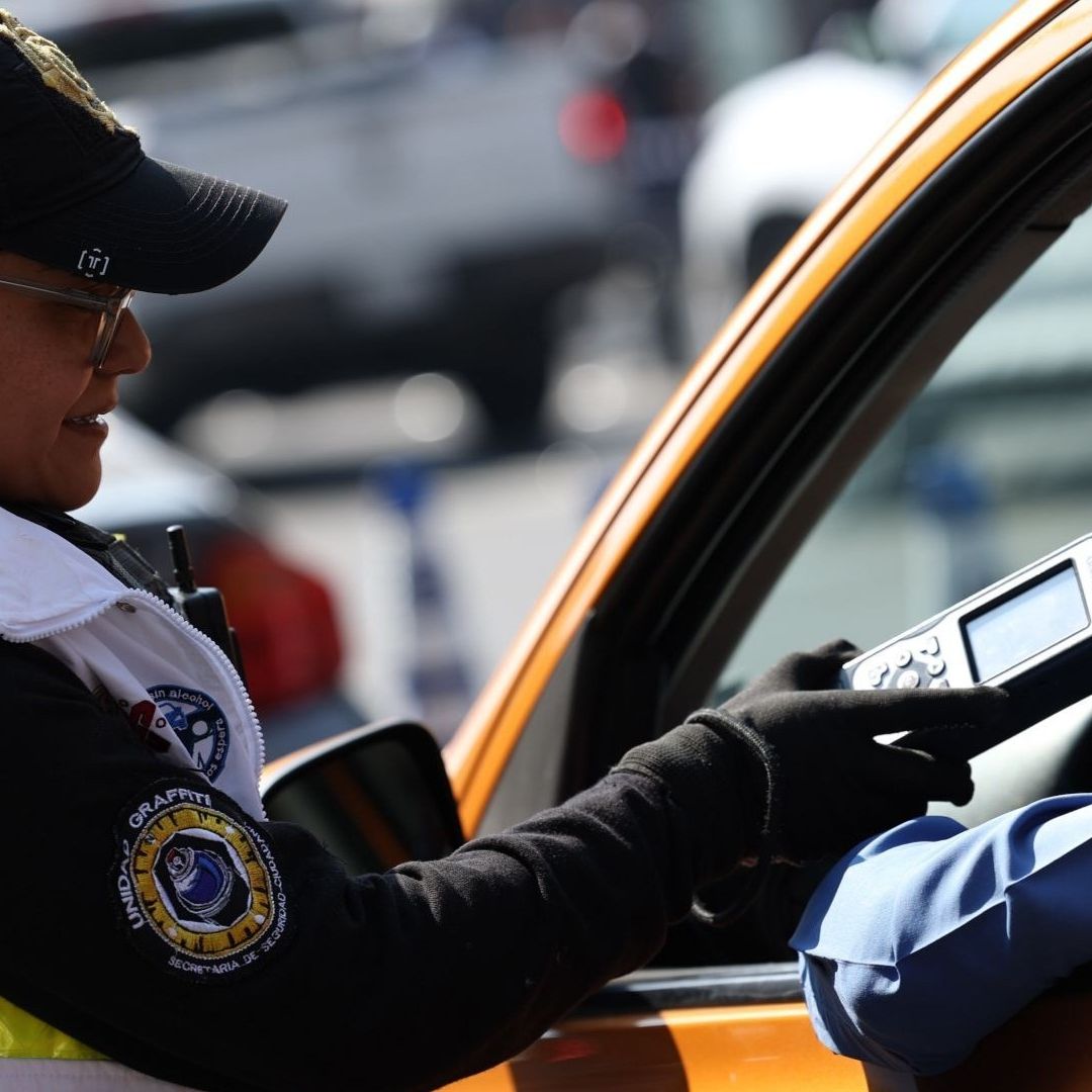 Prueba del alcoholímetro 2025, en CDMX