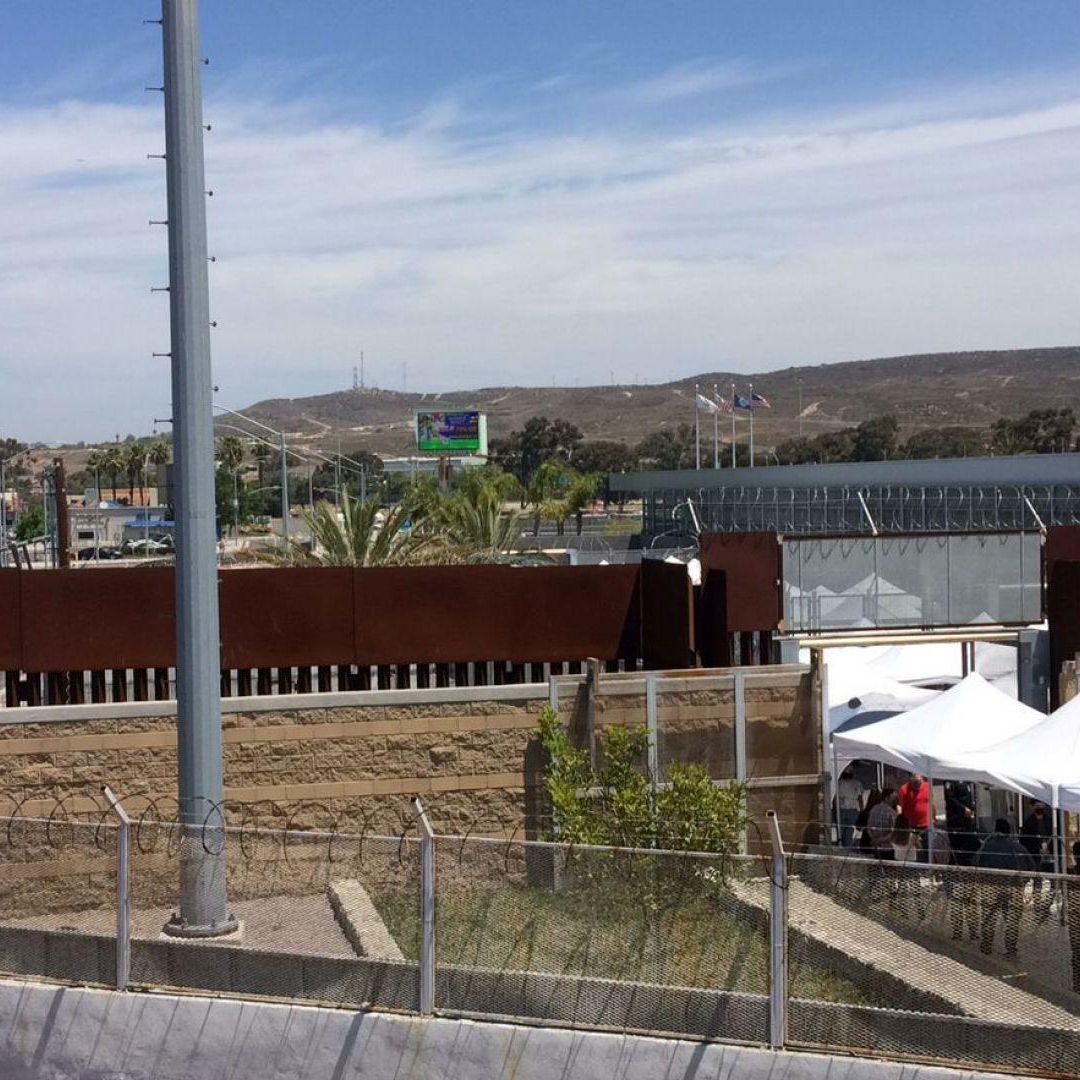 Frontera México-Estados Unidos en Tijuana, Baja California